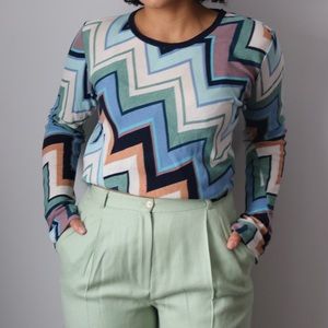 Missoni zigzag top